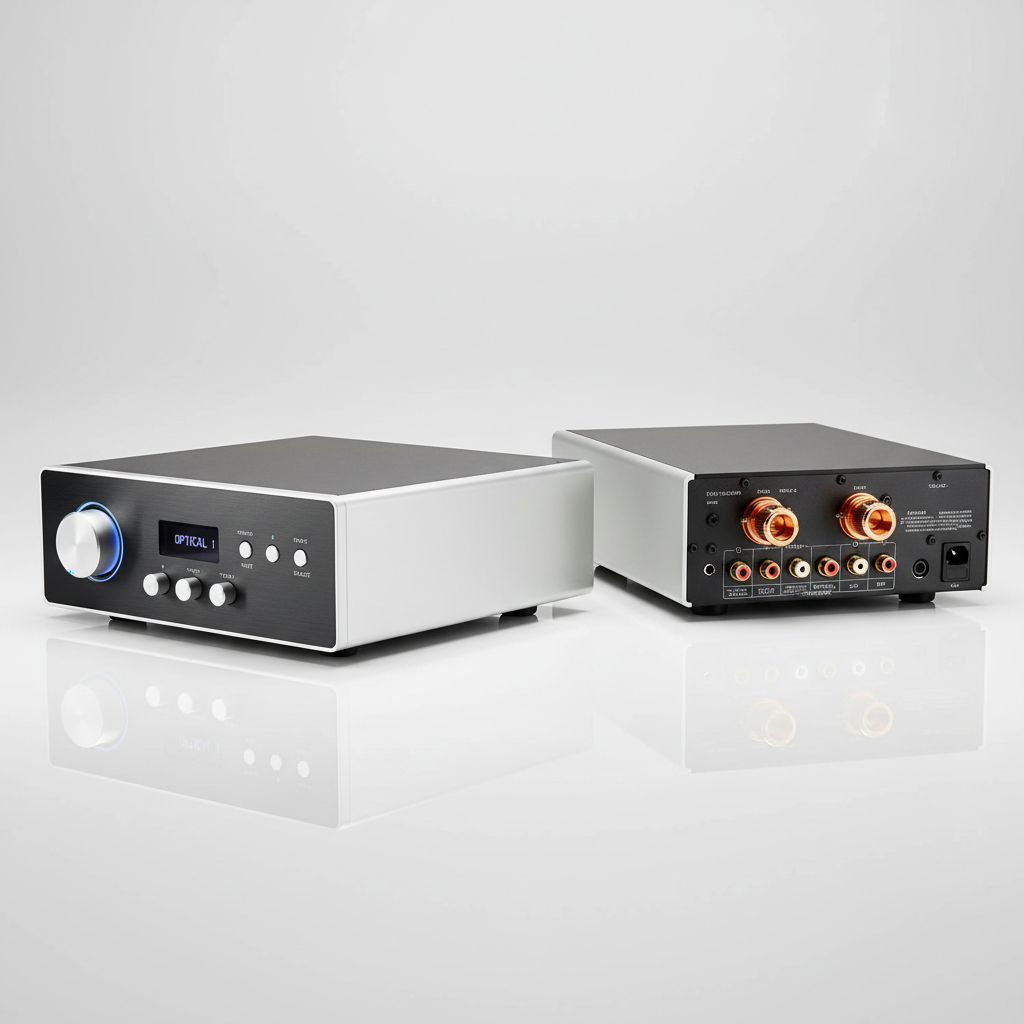Integrated Stereo Amplifier (Clean Output)